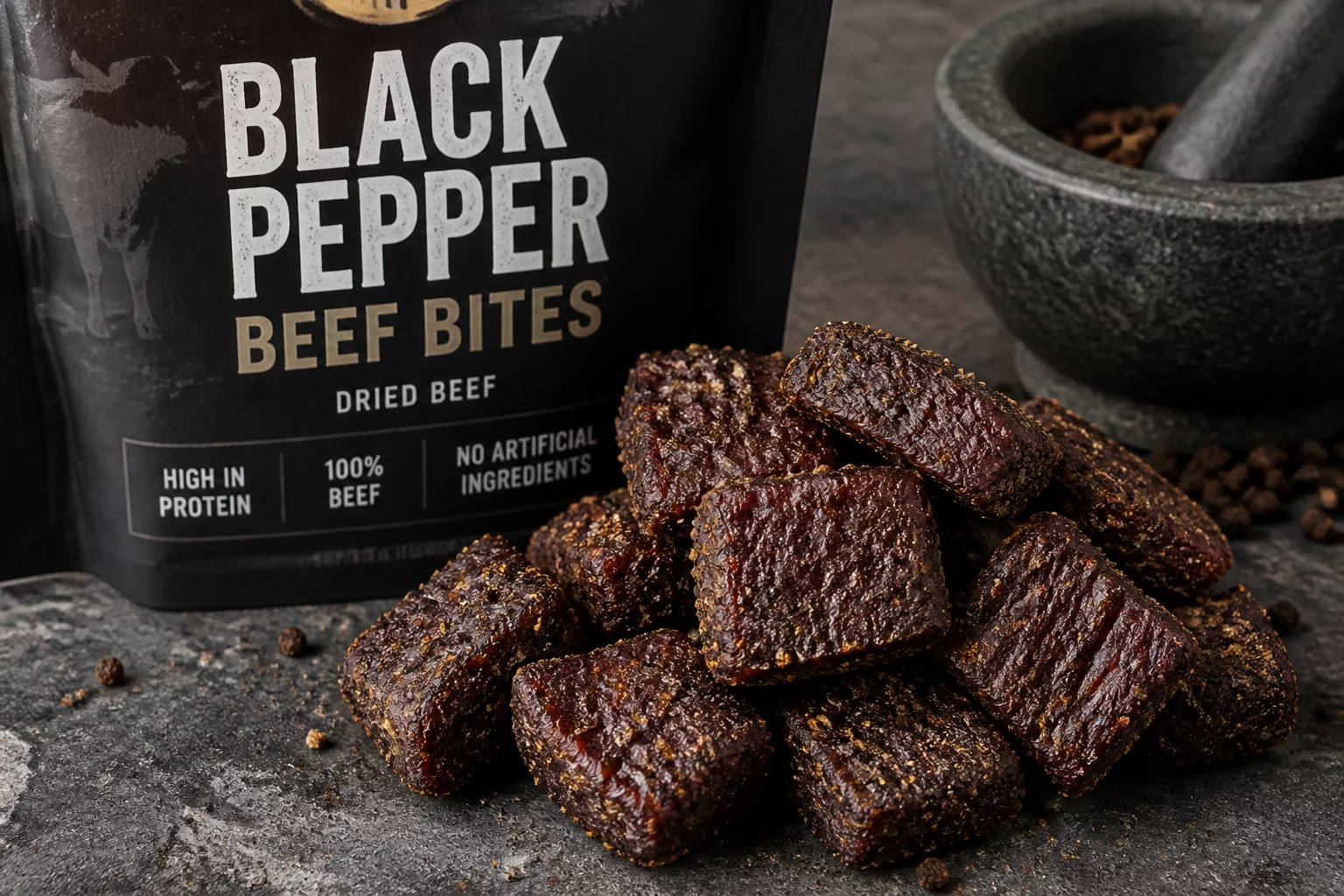 Black Pepper Beef Bites