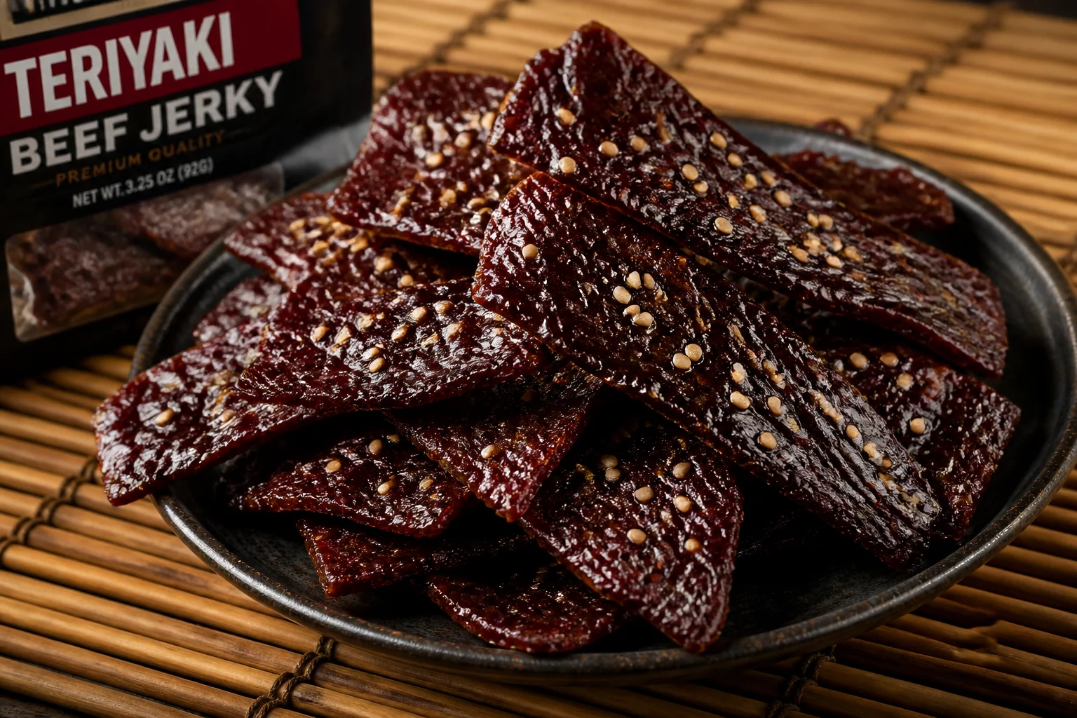 Teriyaki Glazed Beef Jerky