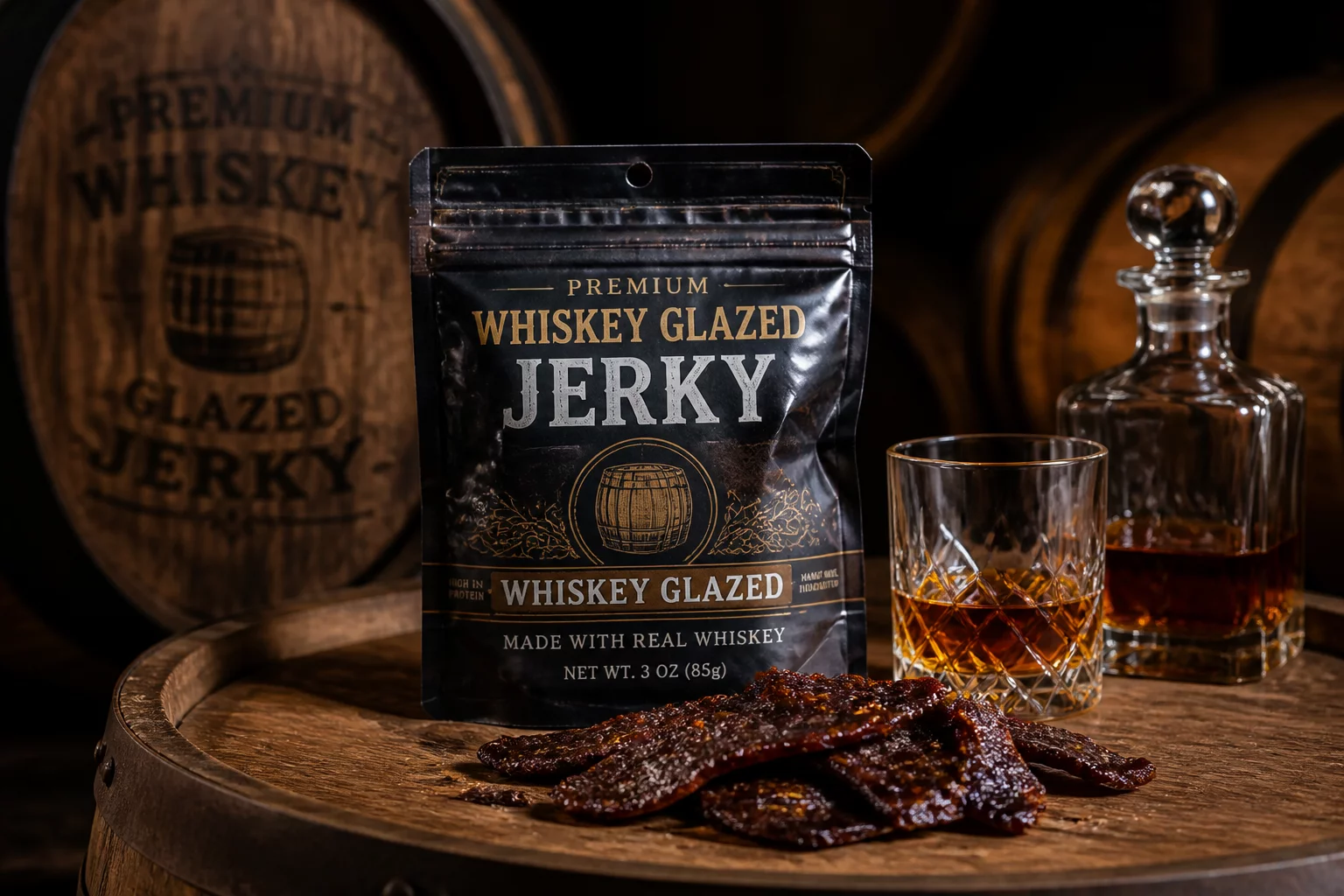Whiskey Glazed Jerky